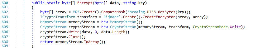 Standard encryption in FunnySwitch